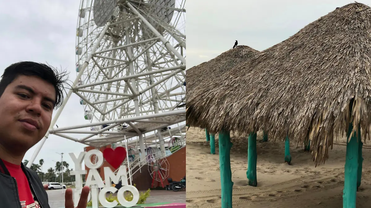 Youtuber recorre el país en moto y queda encantado con la arena de la playa Miramar